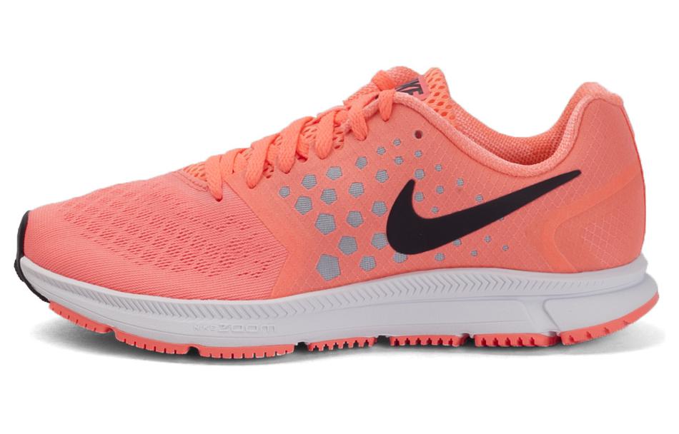 Nike Zoom Span 1 Cushioning Wear-Resistant Low-Top Running Shoes Women's Pink White