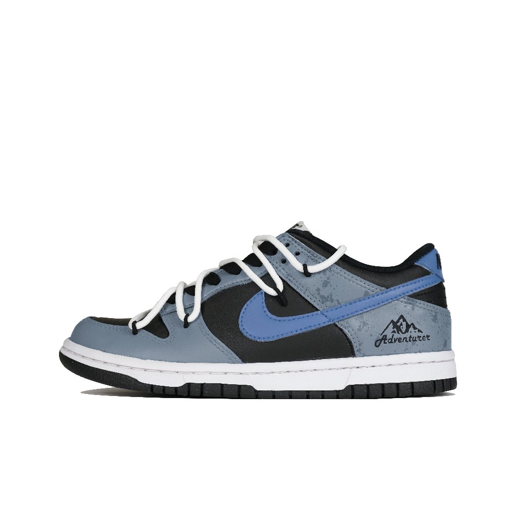 Nike Dunk Kuji Low-Top Skateboard Shoes Men's Black Blue