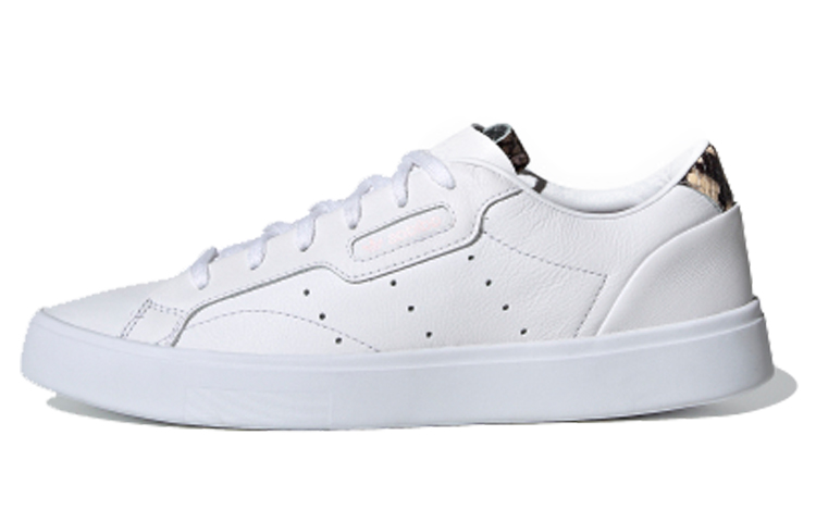 Adidas Originals Sleek Skate Shoes 'White Brown' Women's
