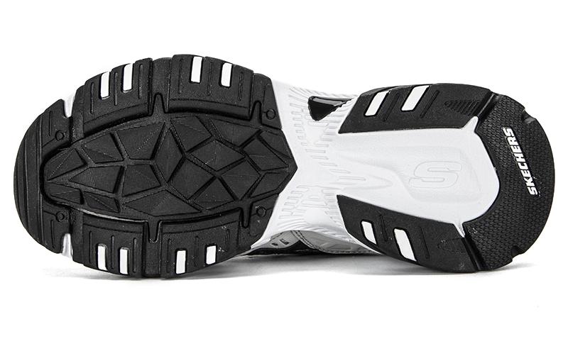 Skechers Stamina V2 1.0 Low Top Chunky Sneakers Women's Black White