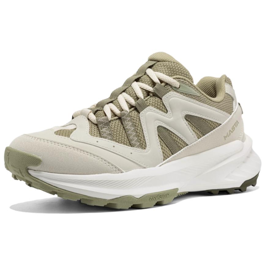 361° Shock Absorbers Slip Resistant Breathable Low Top Hiking Shoes Women's Oats Milk Tea Stem Green купить в интернет-магазине Yoocart с быстрой доставкой по России.