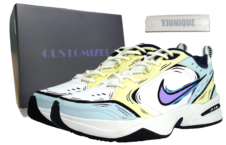 Nike Air Monarch 4 Chunky Sneakers Unisex Low-Top White