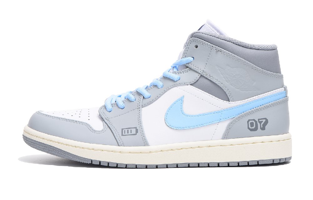 Jordan Air Jordan 1 Vintage Basketball Shoes Men High Top White