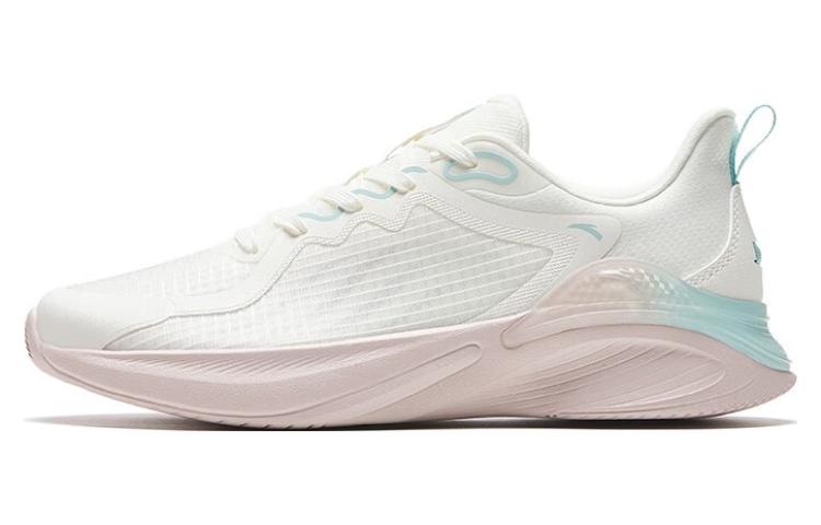 Anta City Anti-Slip Wear-Resistant Low-Top Running Shoes Women's White Blue