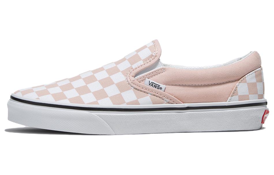 Vans Classic Slip On Checkerboard 'Pink' Women's