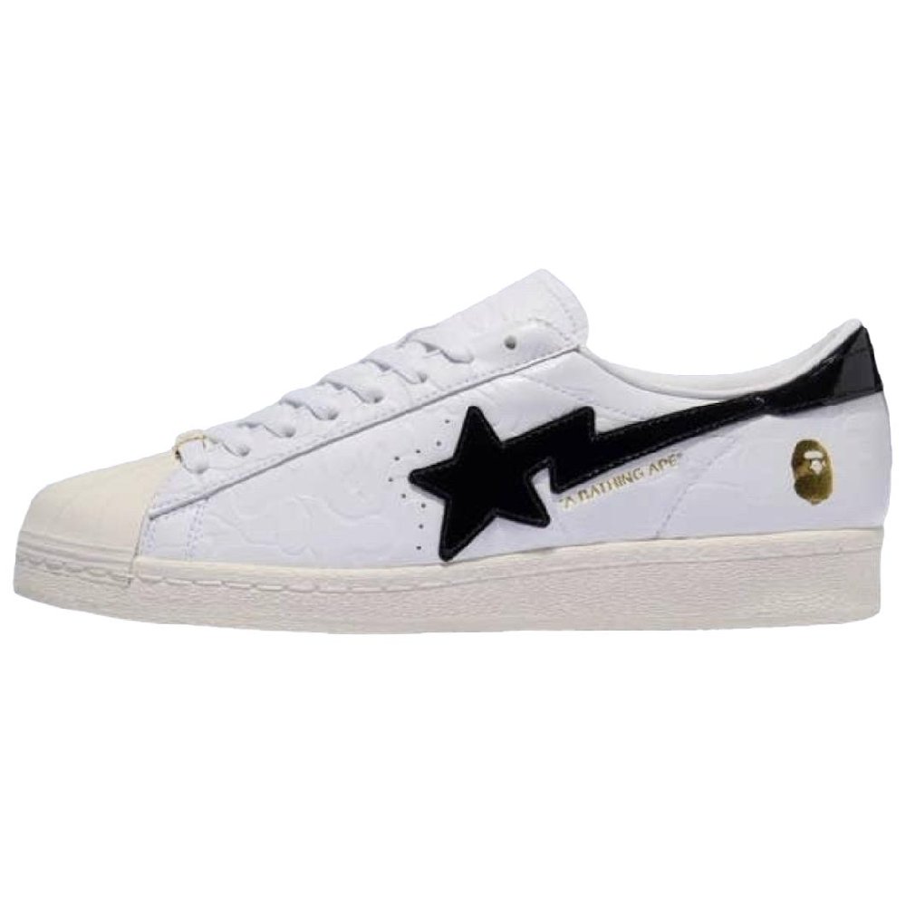 Adidas Originals Superstar Vintage Bape White Black