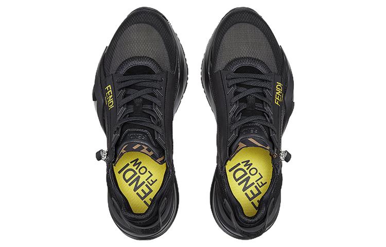 FENDI Nylon Low Top Black