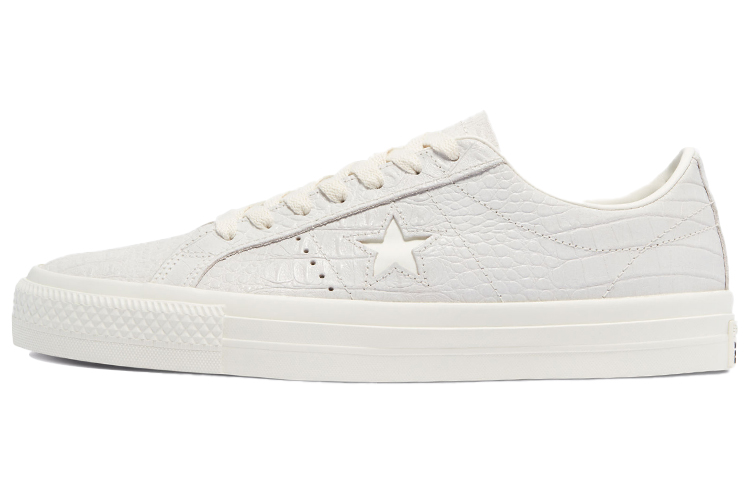 Converse One Star Pro Low 'Croc Emboss Egret'