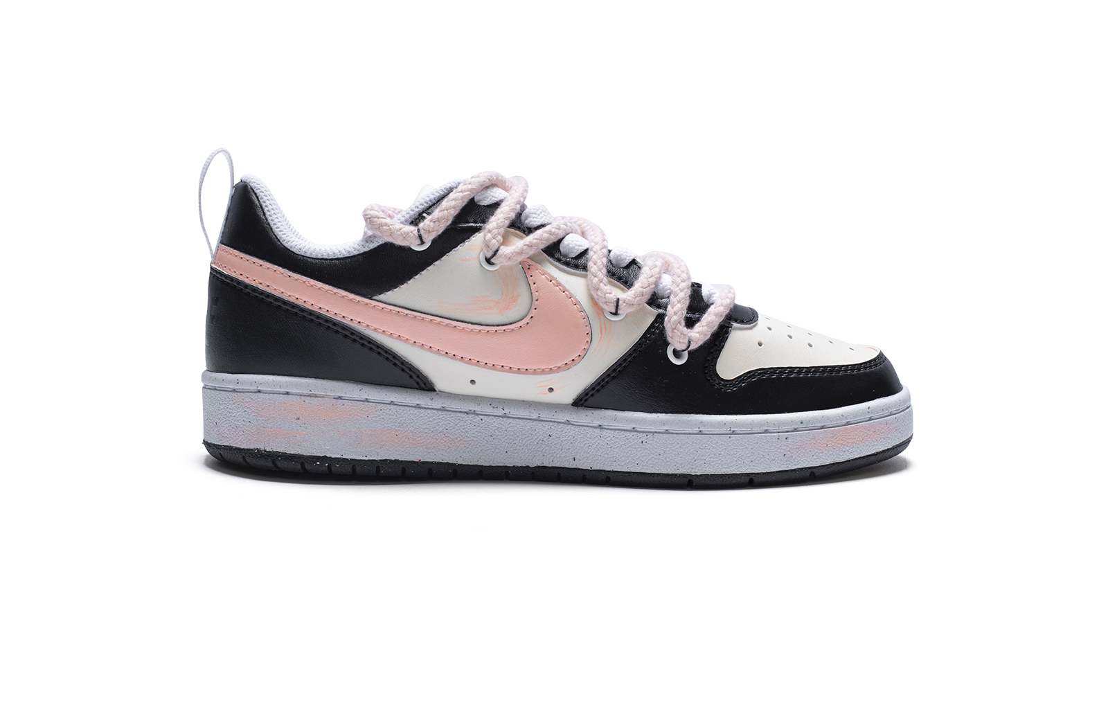 Nike Court Borough Low-Top Skateboard Shoes Women's Black Pink купить в интернет-магазине Yoocart с быстрой доставкой по России.