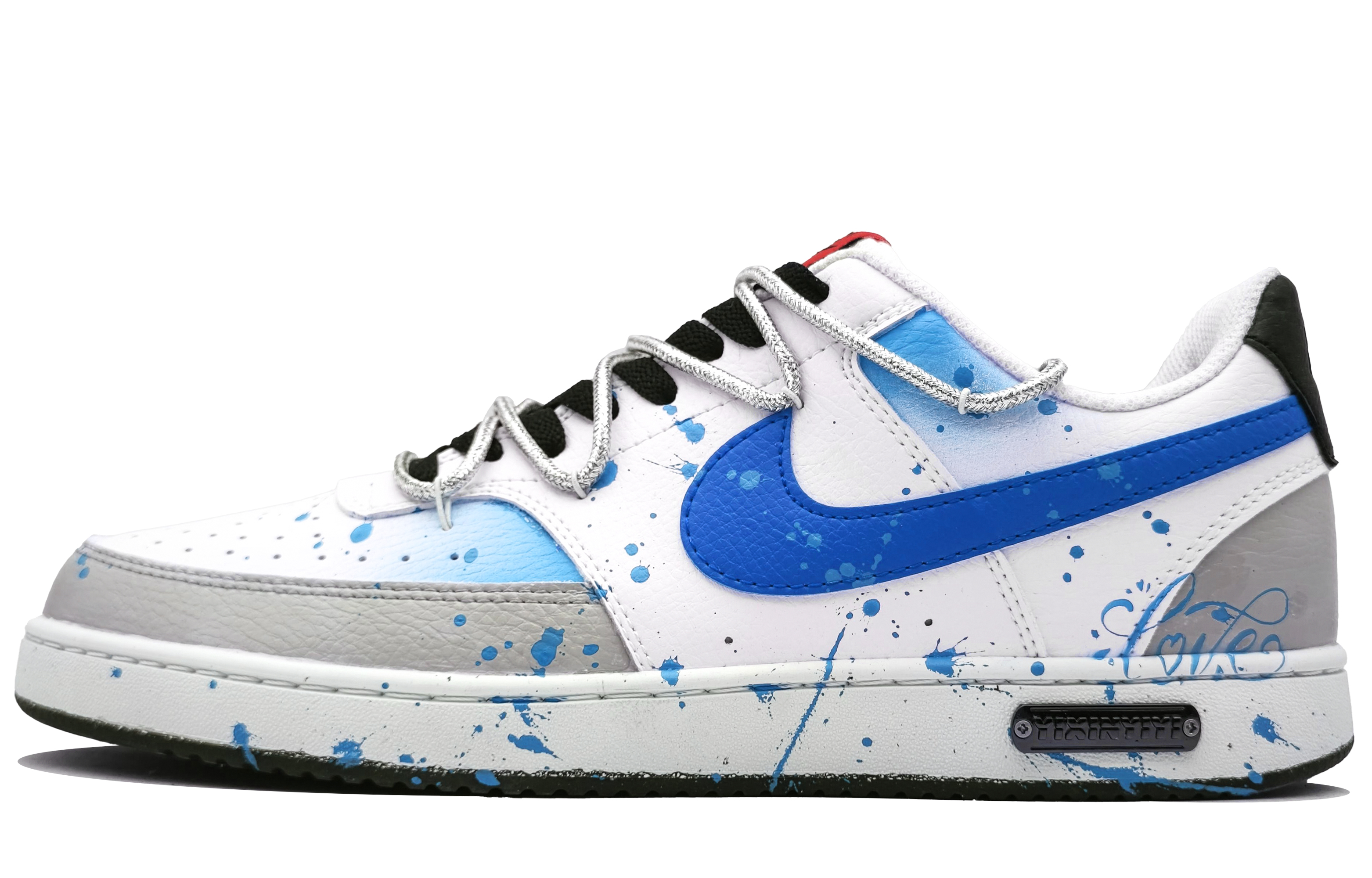 Nike Court Vision 1 Wear resistant And Lightweight Low top Skateboard Shoes Men's