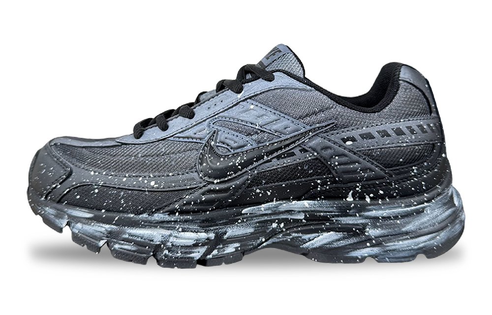 Nike Initiator Running Shoes Unisex Black White Gray