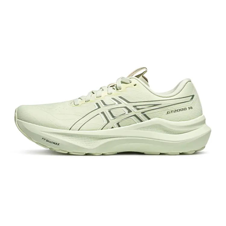 ASICS GT 2000 14 Breathable Running Shoes Women's Gray Green