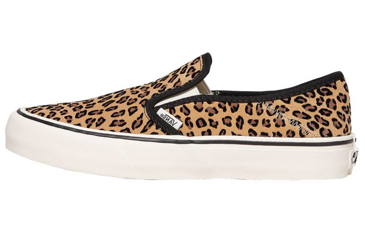 Vans Slip On Sneakers Brownleopard