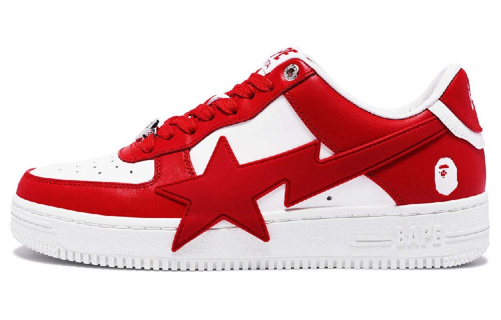 A BATHING APE Bape STA OS Low-Top Skateboard Shoes Women's