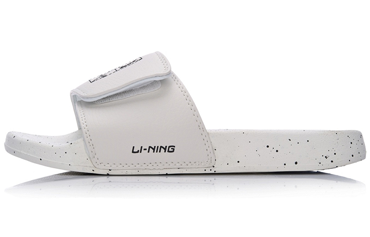 LiNing Hot Slide Slippers Women's White Black