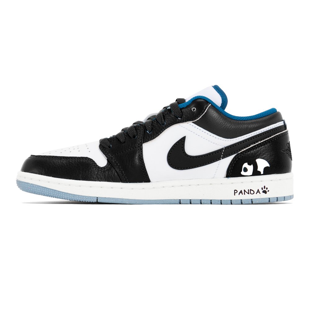 JORDAN Air JORDAN 1 Vintage Basketball Shoes Men Low Top Black