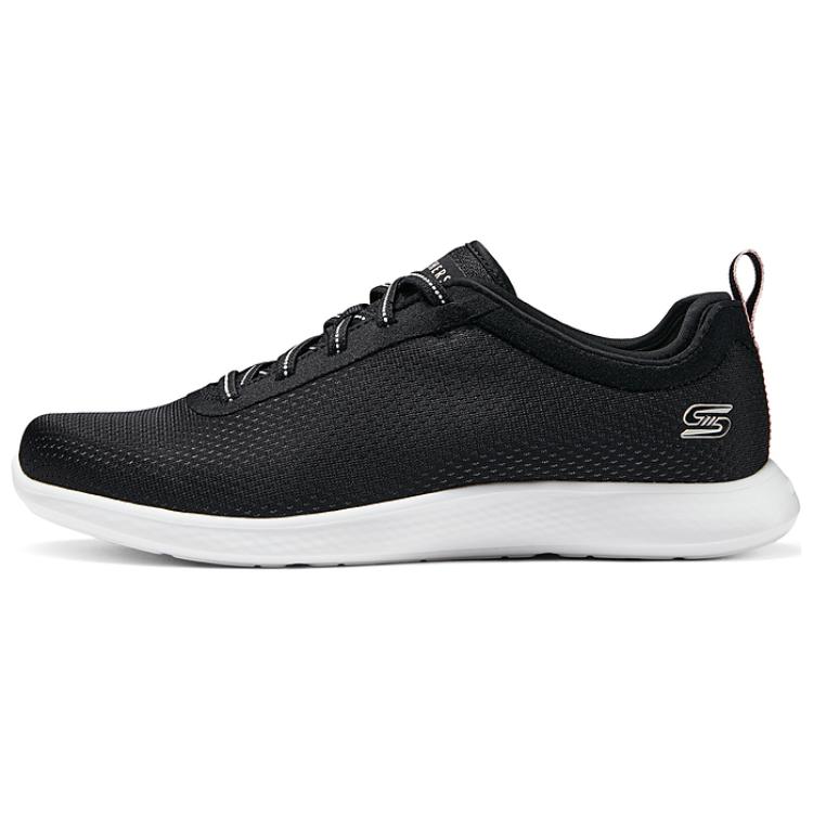 Skechers Cushioned Anti-Slip Wear-Resistant Waterproof And Breathable Low-Top Casual Shoes Women's Black