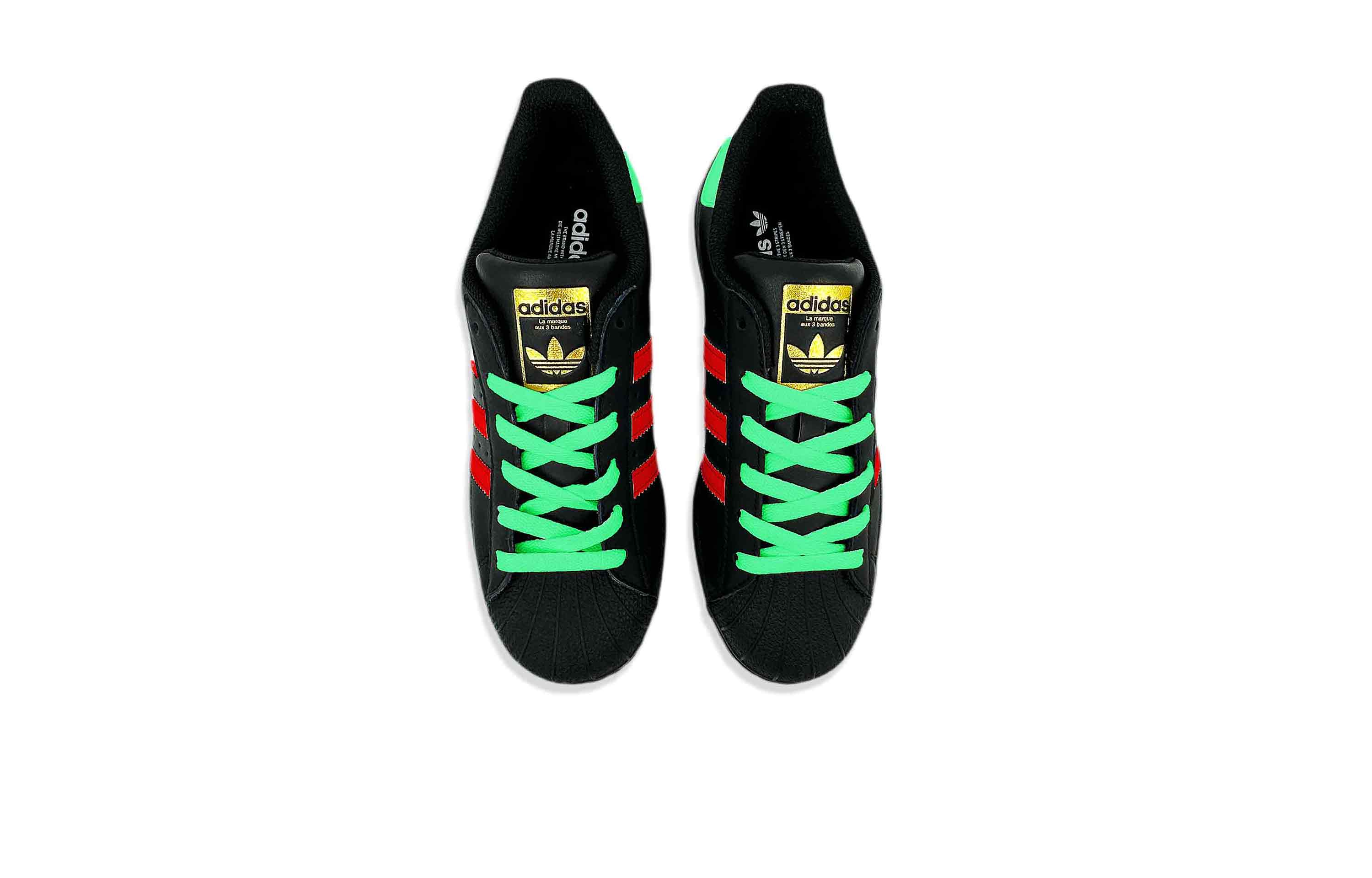Adidas Originals SUPERSTAR Slip Resistant Low Top Skateboard Shoes Unisex Black Green Red купить в интернет-магазине Yoocart с быстрой доставкой по России.