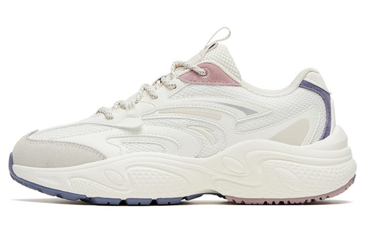 Anta Life Collection C37 Anti Slip Wear Resistant Low Top Sports Casual Shoes Women's White Gray