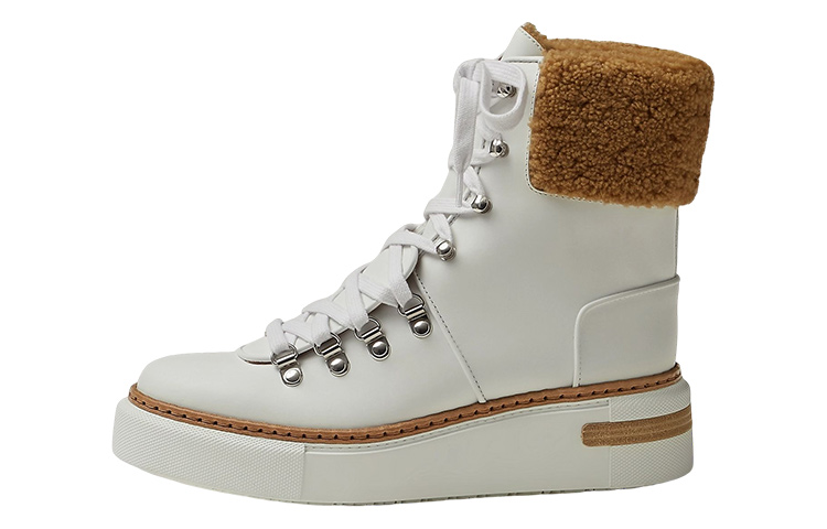 HERMES Flocon Short Martin Boot Women's White купить в интернет-магазине Yoocart с быстрой доставкой по России.