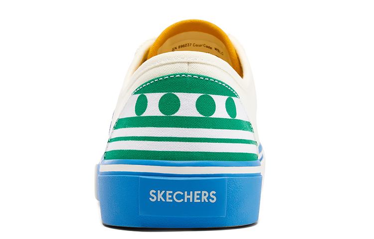 Skechers X One Piece V'lites 'White Blue Green' Women's купить в интернет-магазине Yoocart с быстрой доставкой по России.