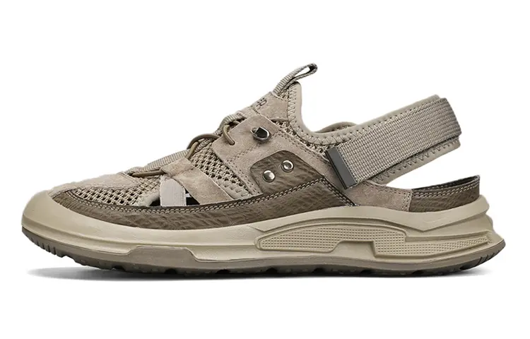 Jeep Low Top Casual Shoes Men's Khaki