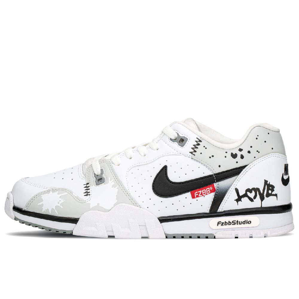 Nike Support Balance Low Top Training Shoes Men's Black White Gray