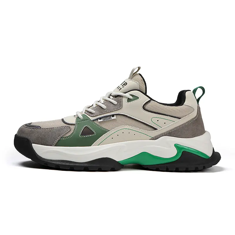 JEEP SPIRIT Low Top Casual Shoes Men's Climbing Gray