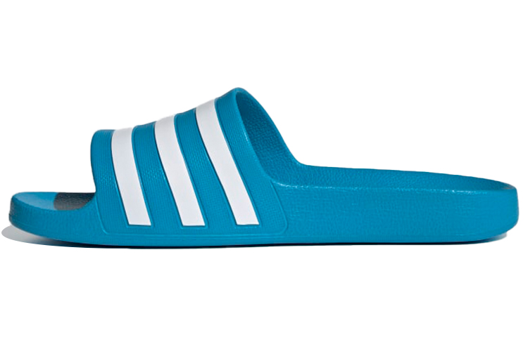 Adidas Adilette Aqua Slides 'Solar Blue'