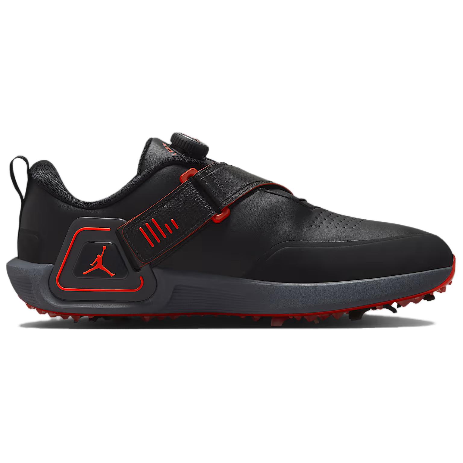Jordan Air Rev Abrasion Resistant Low top Golf Shoes Men's Black