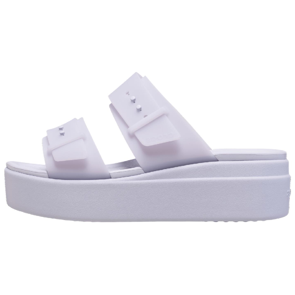 Crocs Brooklyn EVA Abrasion Resistant Slide Slippers Women's Purple