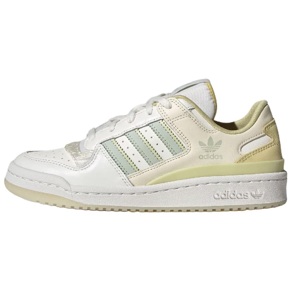 Adidas Originals FORUM Abrasion Resistant Low Top Skateboard Shoes Women's Bright White