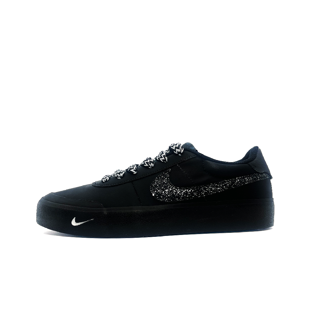 Nike Court Shot Skateboard Shoes Men Low Top Black/White