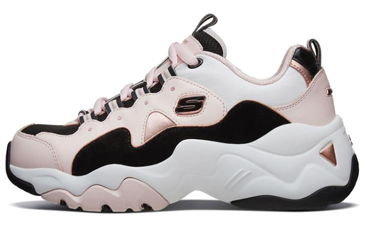 Skechers D'lites 3.0 Pink/White/Black Women's