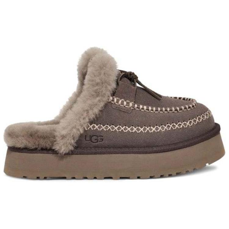 UGG Disquette Alpine Slipper Thunder Cloud Women's