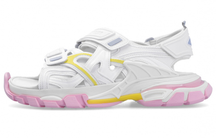 Balenciaga Track Sandals 'Yellow Pink Blu' Women's