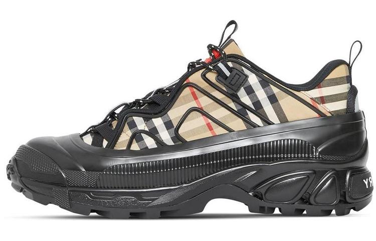 Burberry Arthur Low-Top Sports Casual Shoes Men's Brown Black
