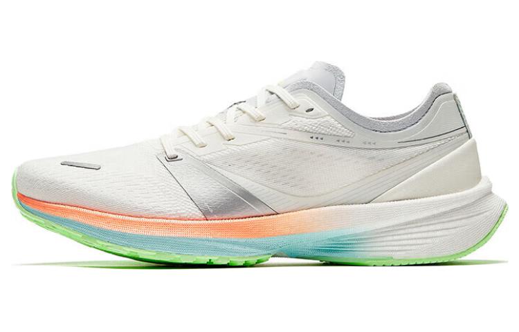 Anta Wind Cushioning Wear-Resistant Low-Top Running Shoes Women's Ivory White