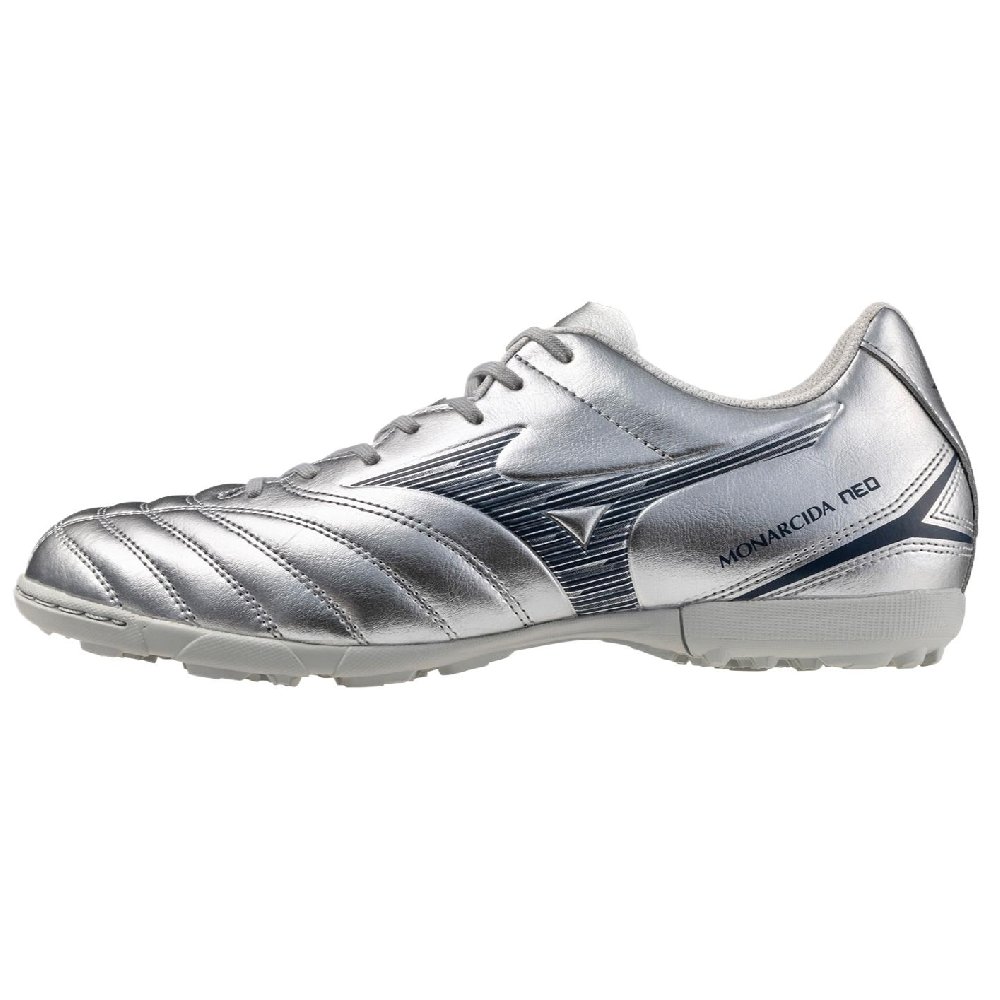 Mizuno Monarcida Neo 3 Soccer Shoes Unisex Silver