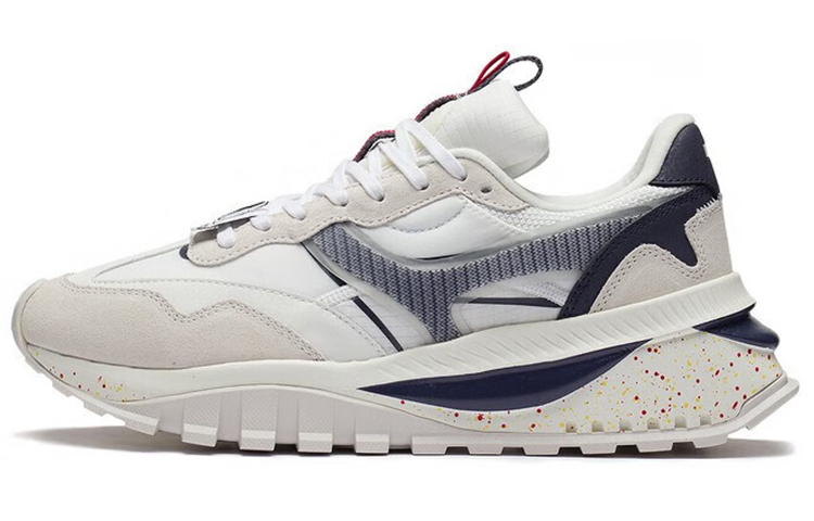 LiNing Fangyuan EVO Breathable Low top Sports Casual Shoes Men's White Blue