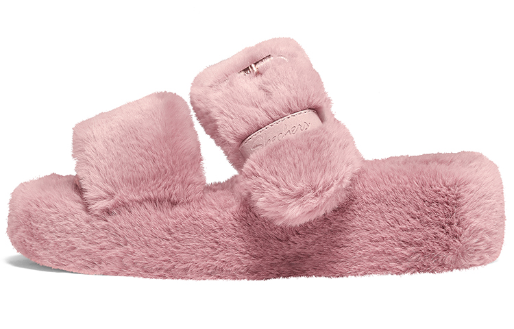 Skechers Slide Slippers Women's Rose Red