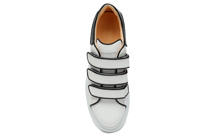 Alexander McQueen Oversize Sole Sneakers 'White Black' Women's