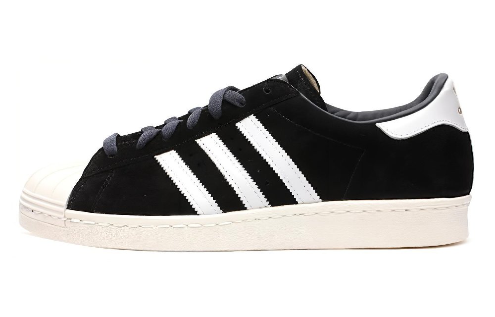 Adidas Originals Superstar 80s Dlx Suede 'Black White'