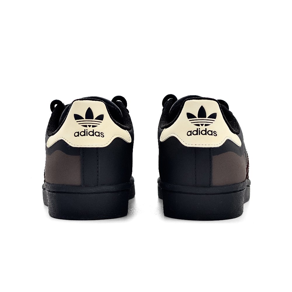 Adidas Originals SUPERSTAR Anti-Slip Wear-Resistant Low-Top Skateboard Shoes Unisex Brown Black Red