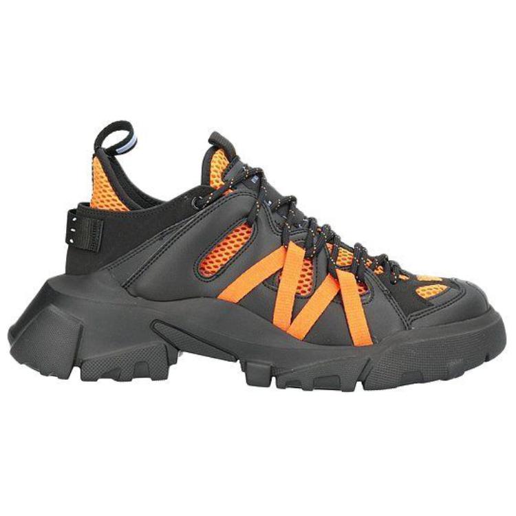Alexander McQueen Low-Top Casual Shoes Men's Orange Black