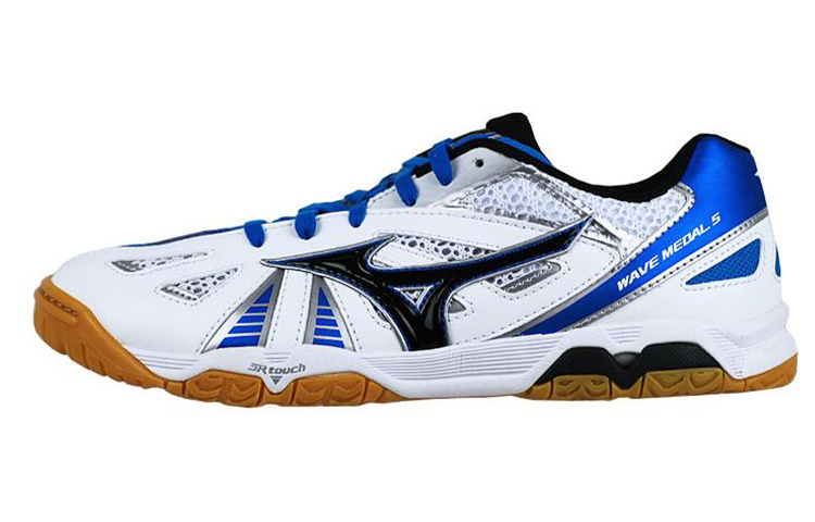 Mizuno Low Top Training Shoes Unisex White Blue