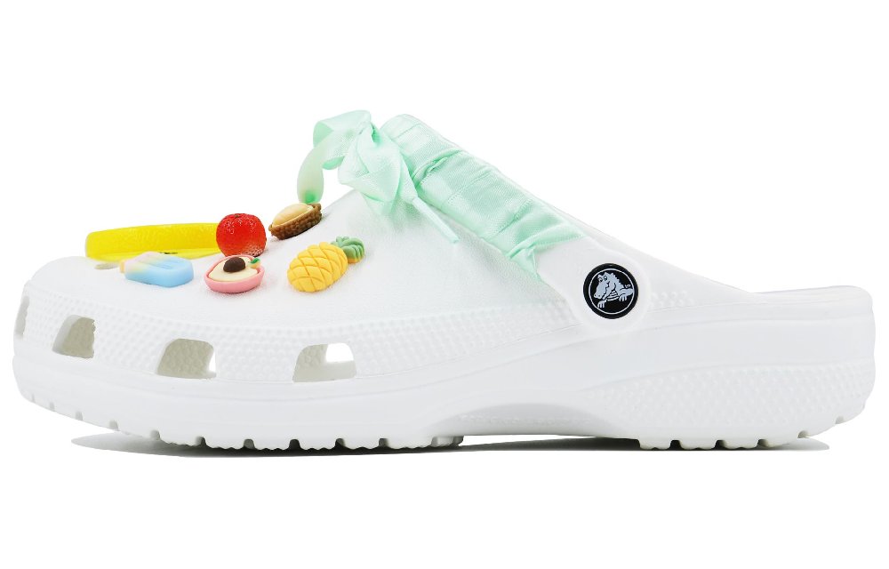 Crocs Classic Clog Summer Candy SDS Clog Sandal Unisex White