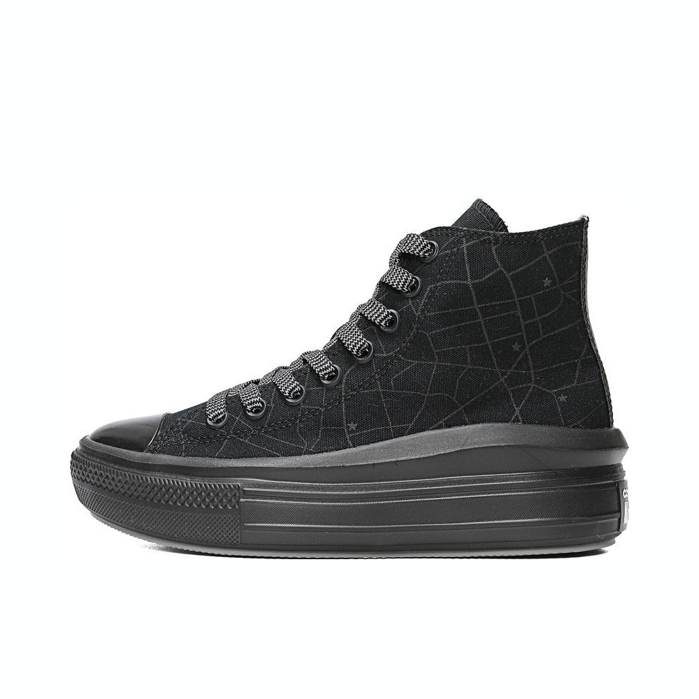 Converse Chuck Taylor SEASONAL Anti-Slip Wear-Resistant High-Top Canvas Shoes Unisex Black