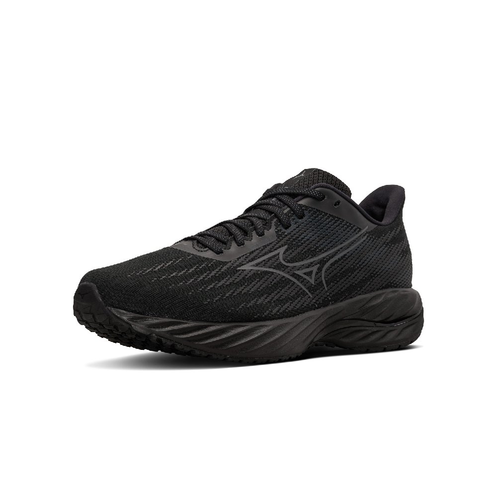 Mizuno Anti Slip Wear Resistant Low Top Casual Running Shoes Men's Black Gray Color