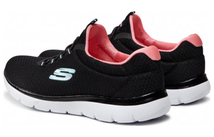 Skechers Summits Cushioning, Abrasion Resistant, Breathable, Lightweight Low top Casual Shoes Women's Black Pink купить в интернет-магазине Yoocart с быстрой доставкой по России.